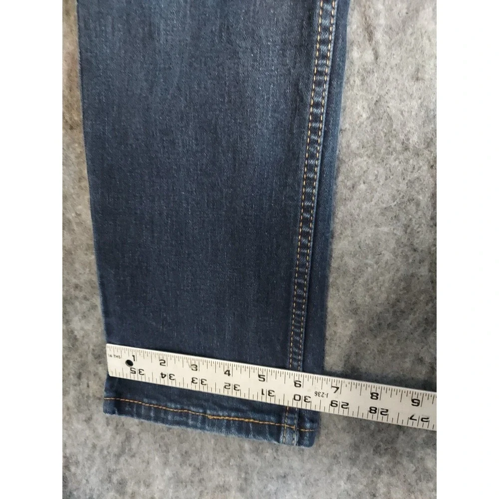 Levis Jeans Mens 30x32 Blue 511 Slim Fit Straight‎ Leg Preppy Dark Wash Red Tab